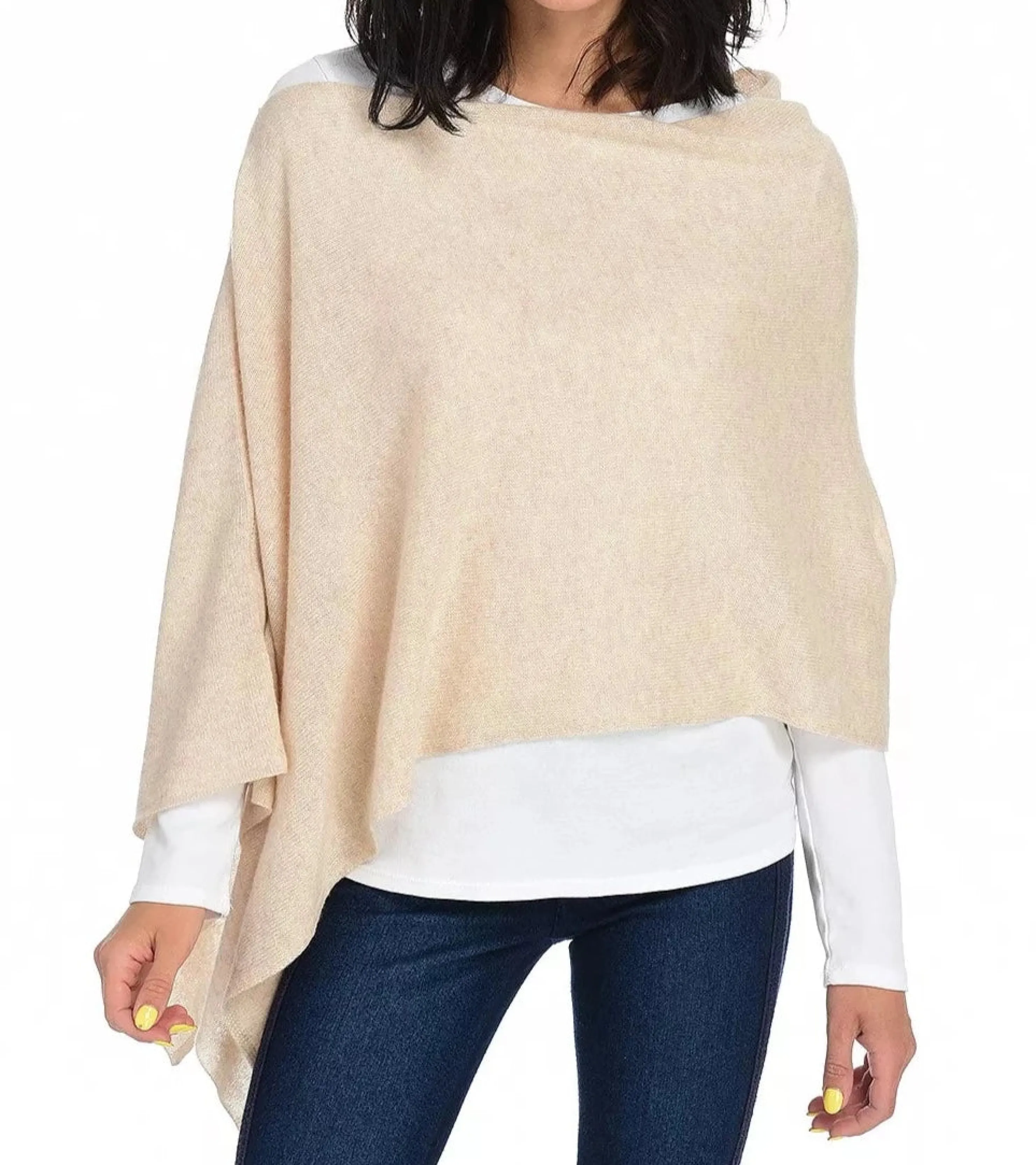 Discount Cashmere Topper Women Outerwear