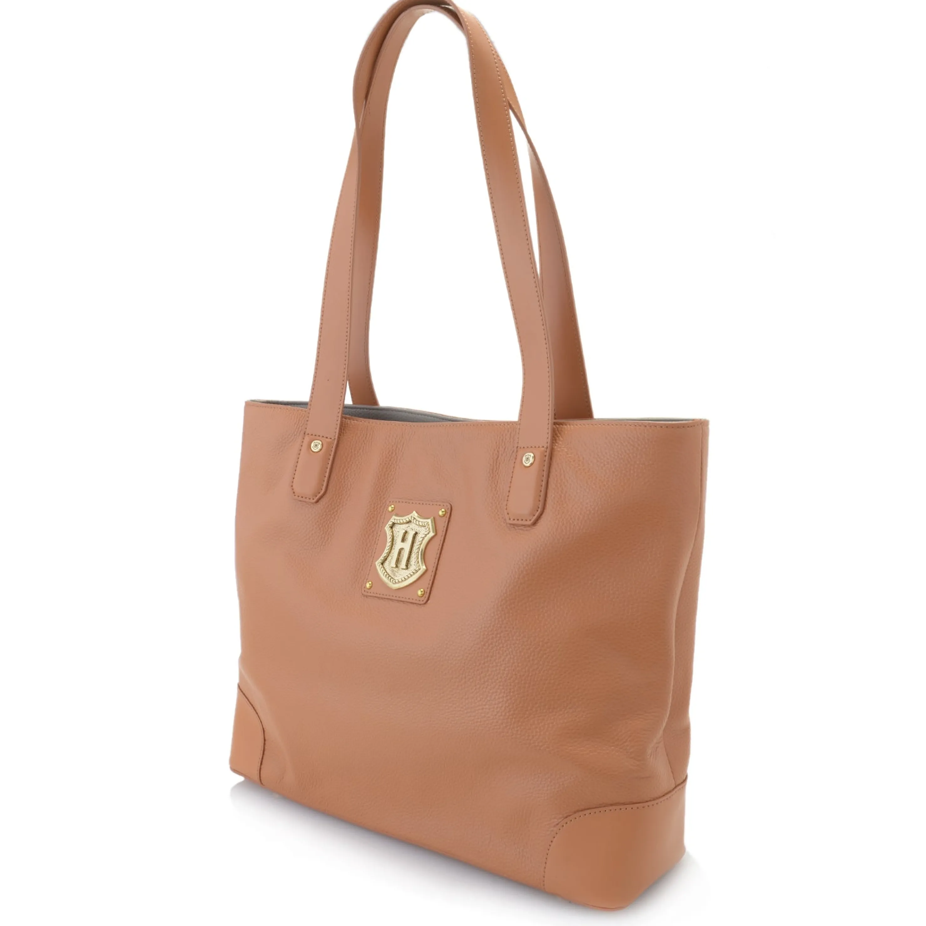 Hot Crest Leather Tote Bag Totes