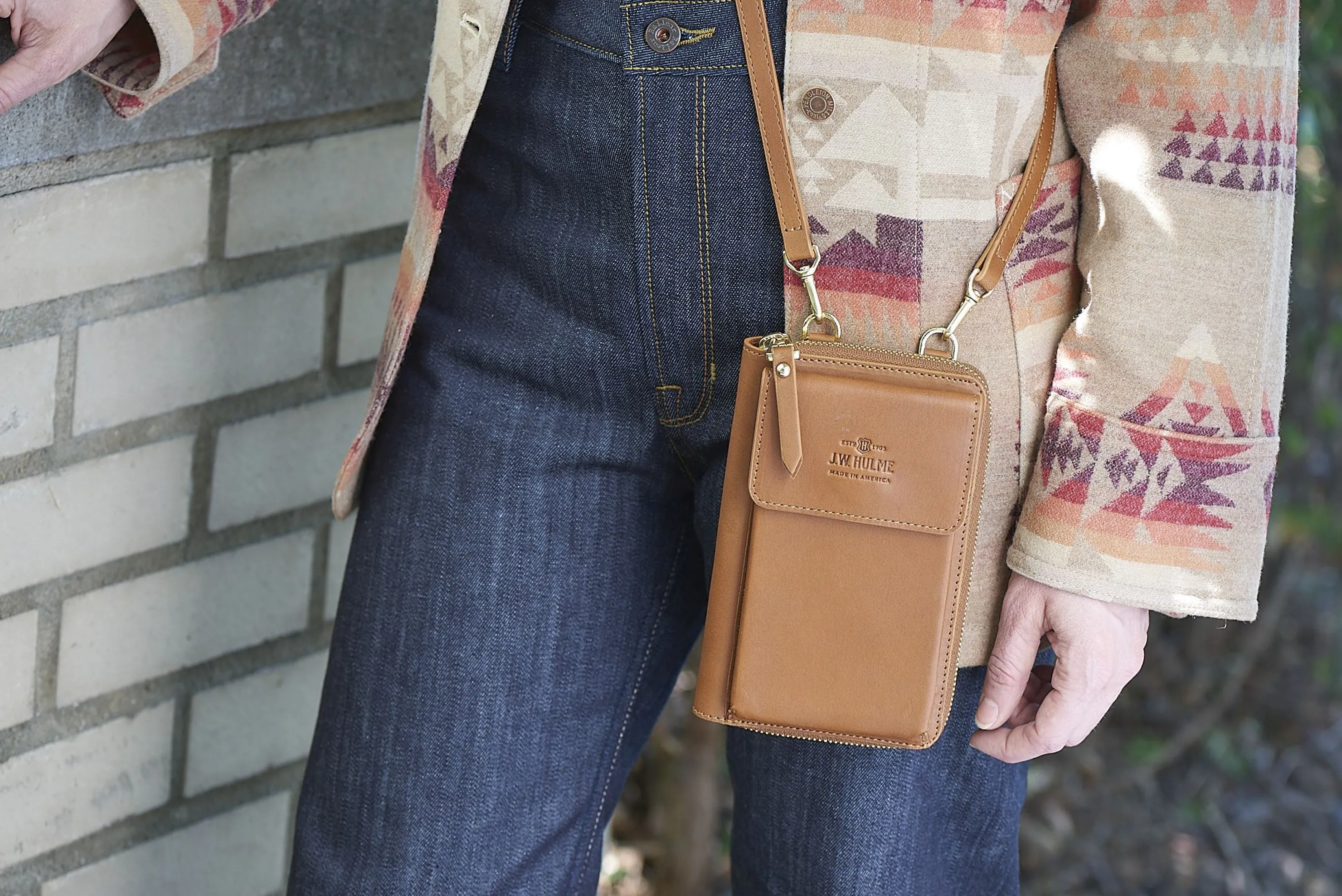 Fashion Excursion Cell Phone Zip Wallet Crossbody Crossbody