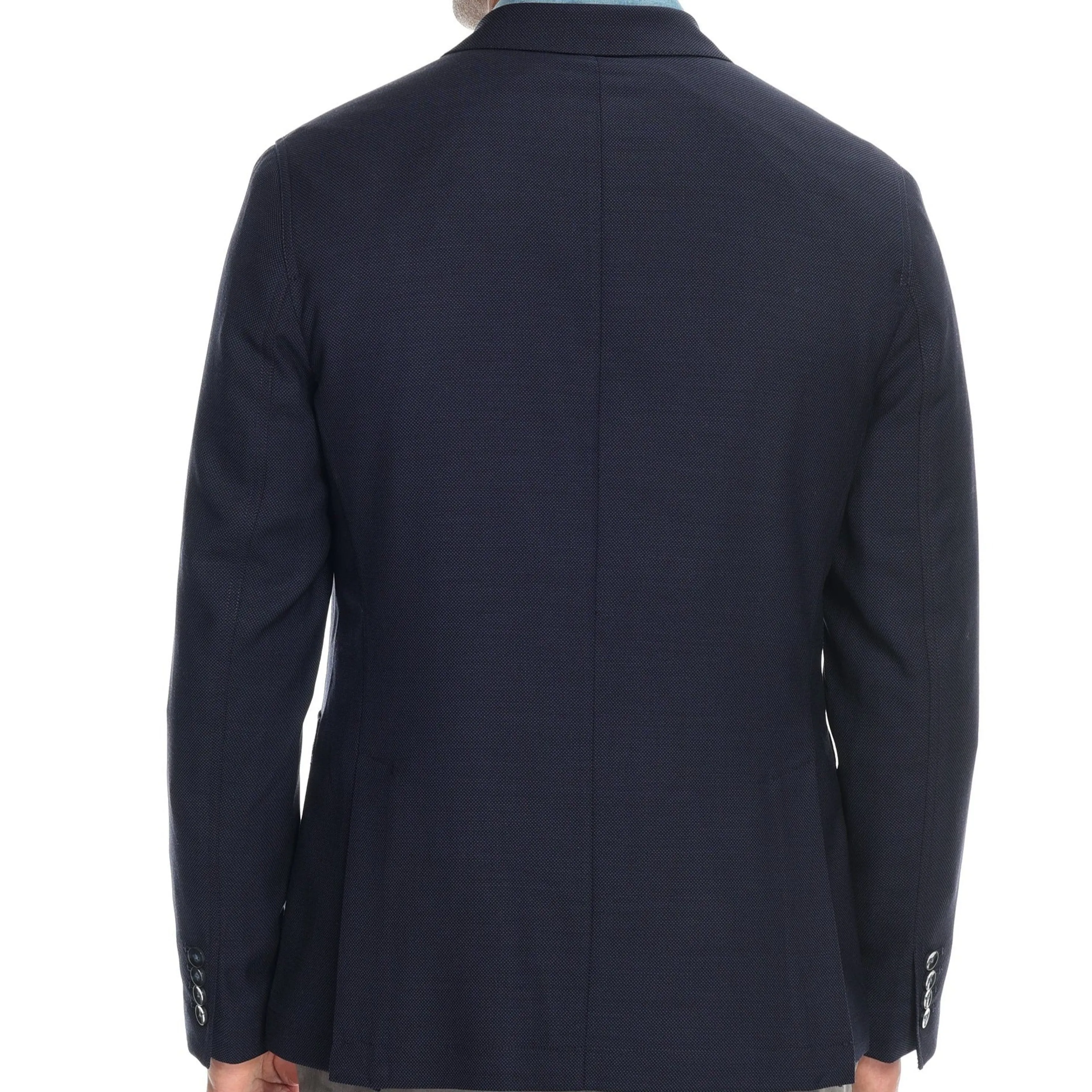 Discount Hopsack Blazer Men Tops