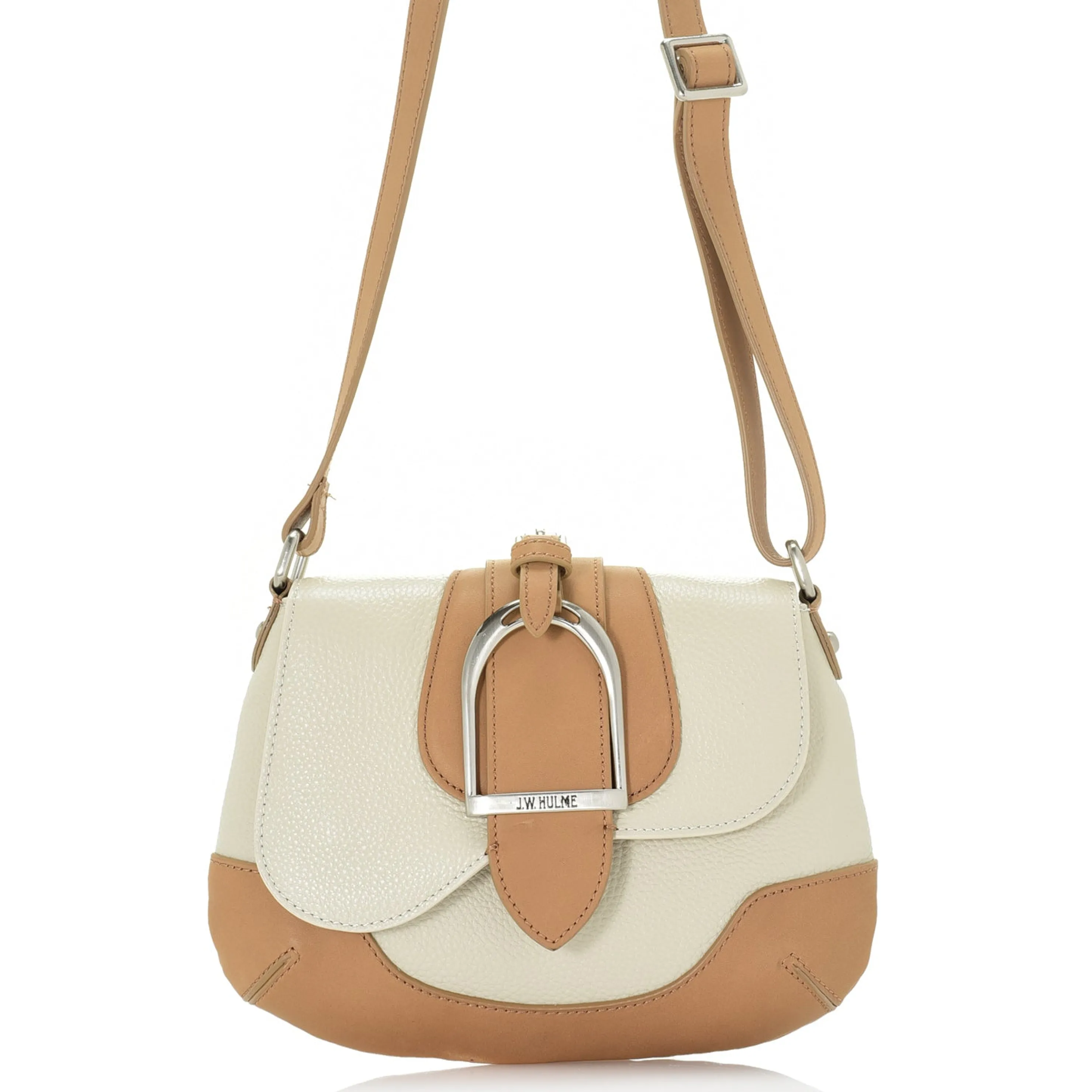Outlet Julia Equestrian Leather Bag Crossbody