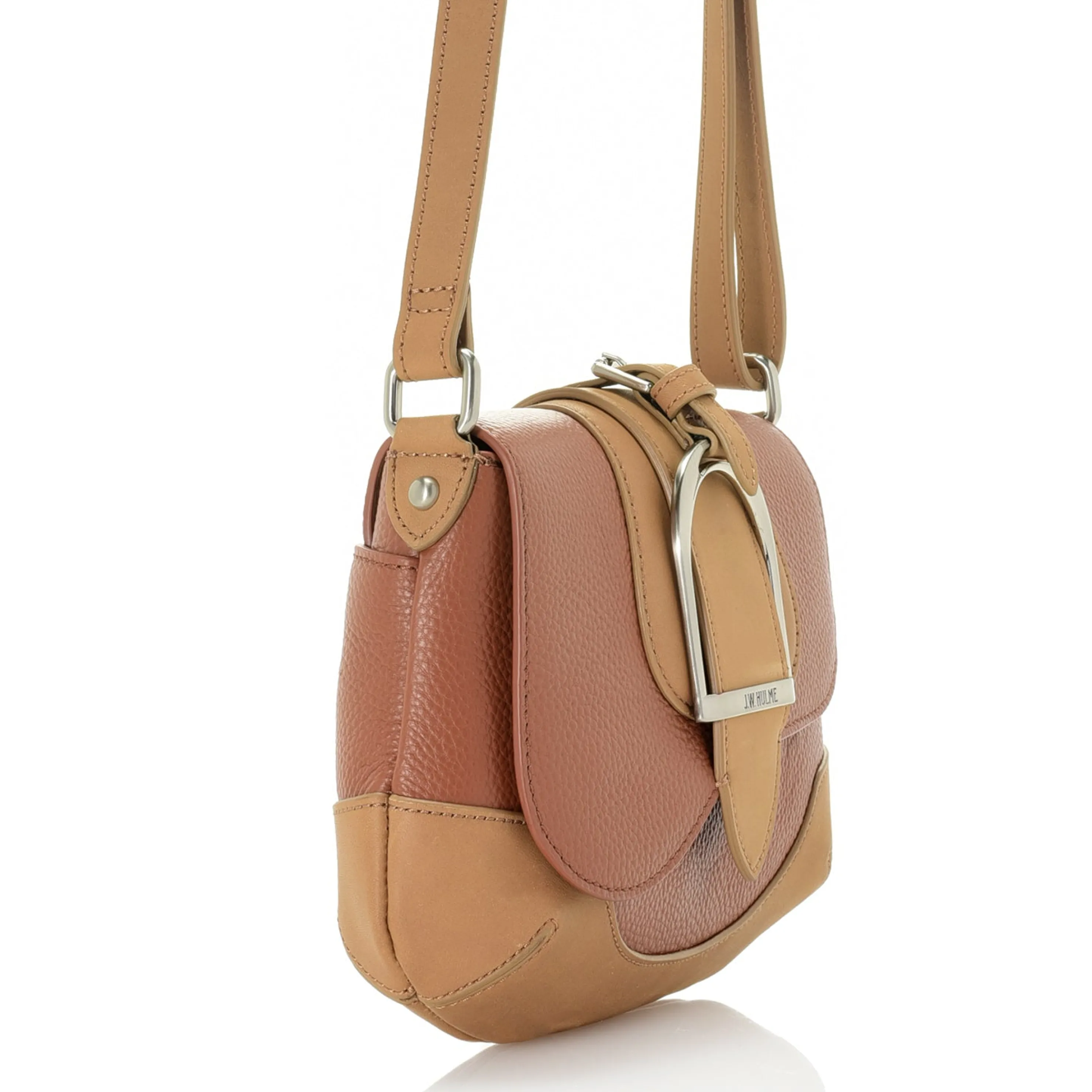 Outlet Julia Equestrian Leather Bag Crossbody