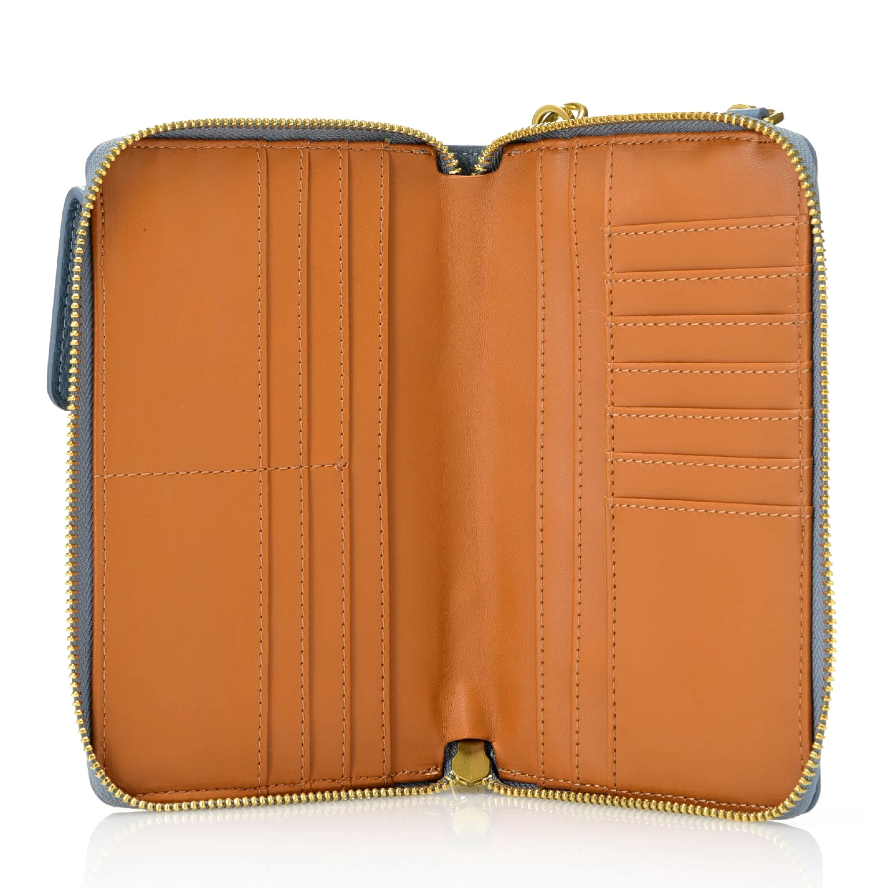 Hot Leah Perforated Leather Phone Case Crossbody Crossbody