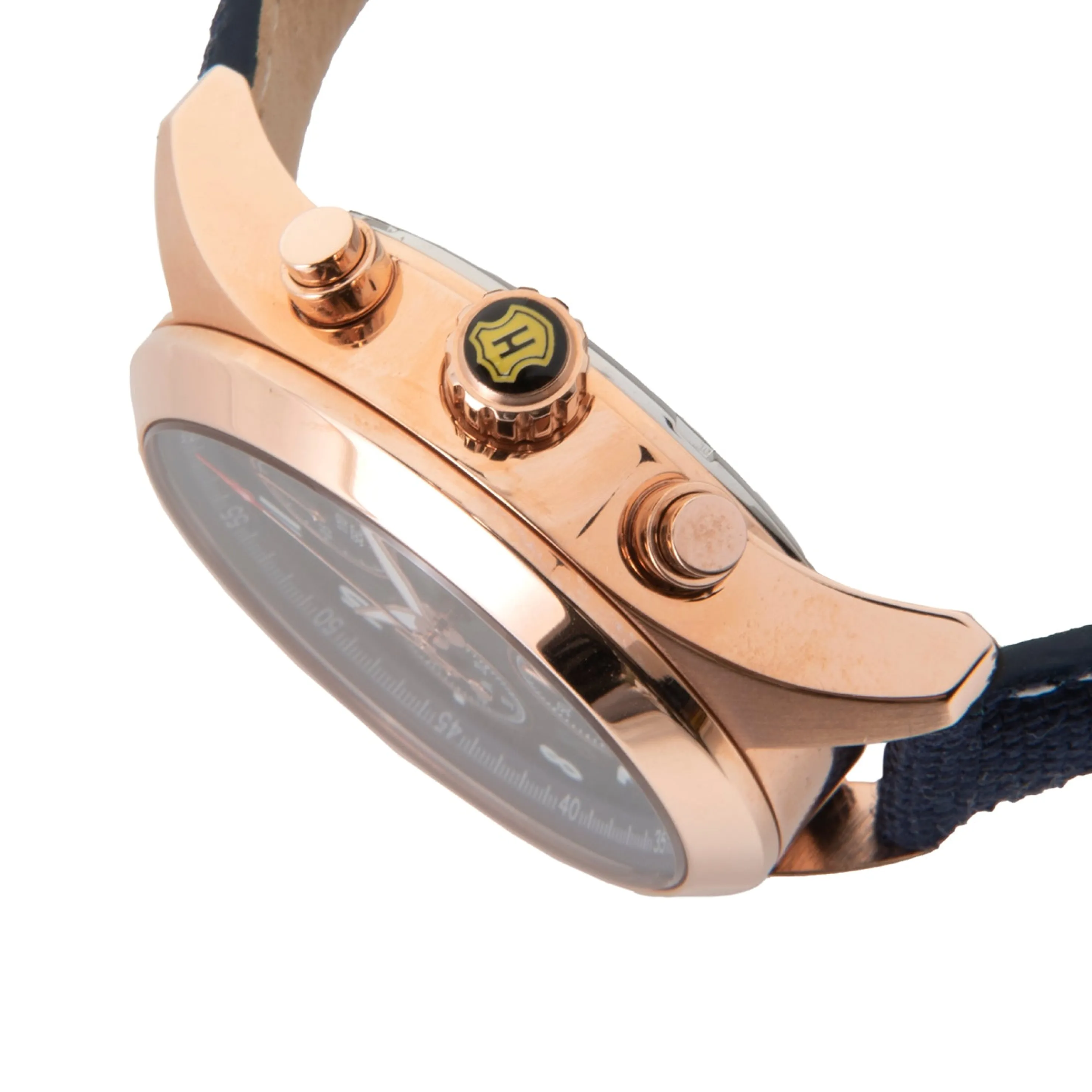 Clearance 36Mm Quartz Nylon Strap Watch Two-Tone Women's Watches