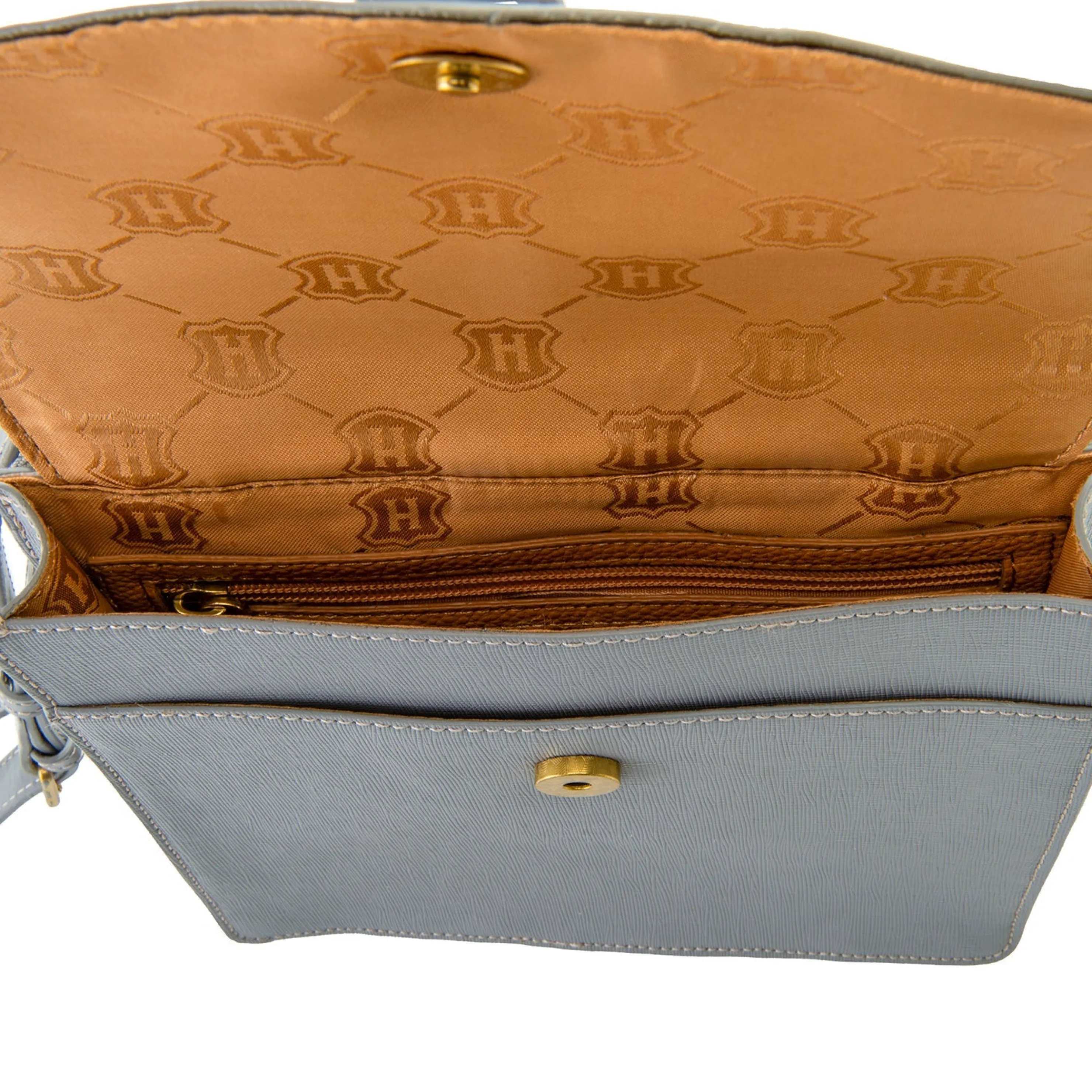 Clearance Piper Saffiano Leather Organizer Crossbody Crossbody